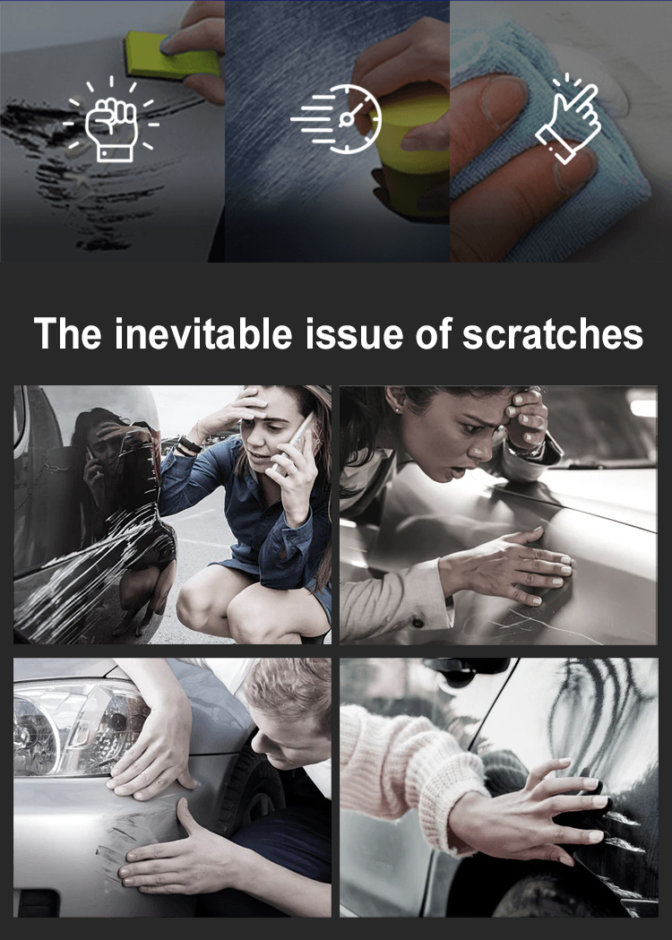 Car scratches are inevitable
